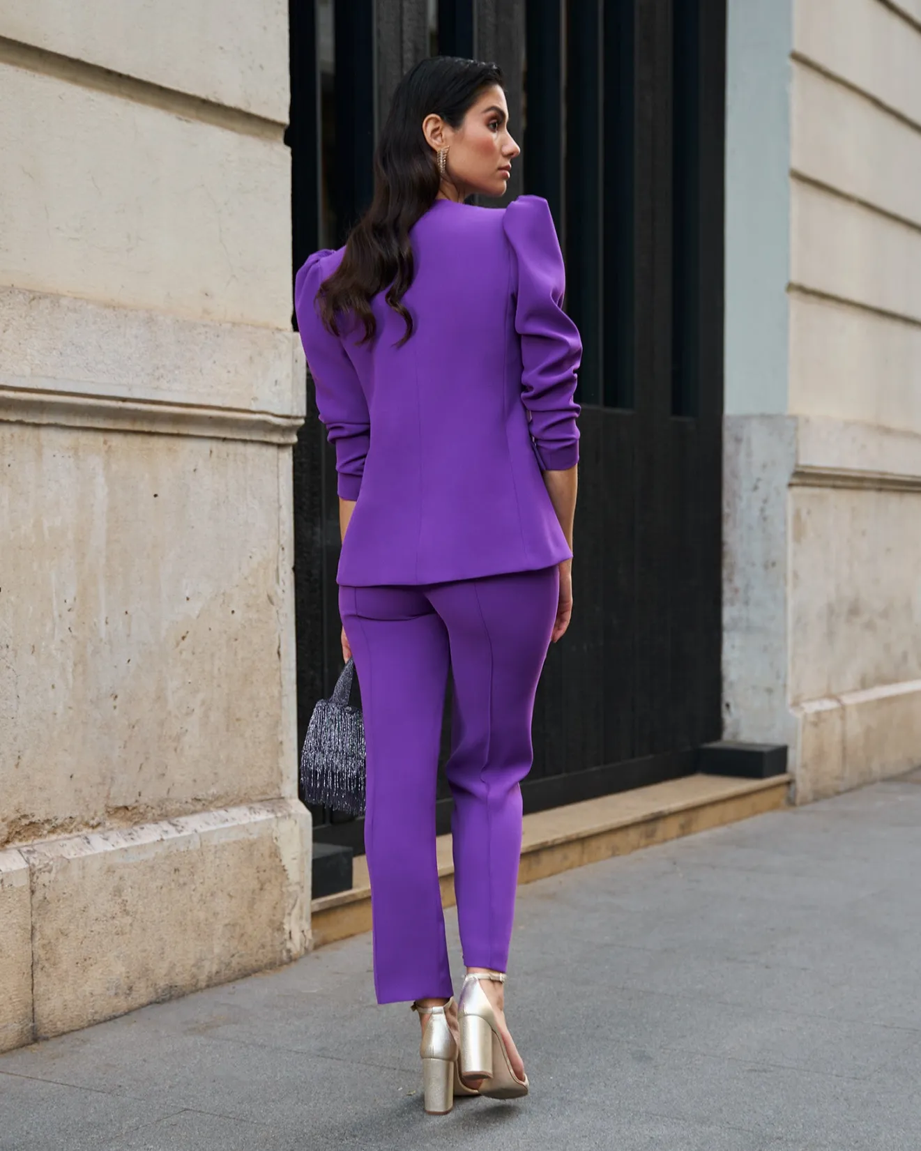 Miphai Outlet | Pantalons Et Jupes-Pantalon Blair Violet